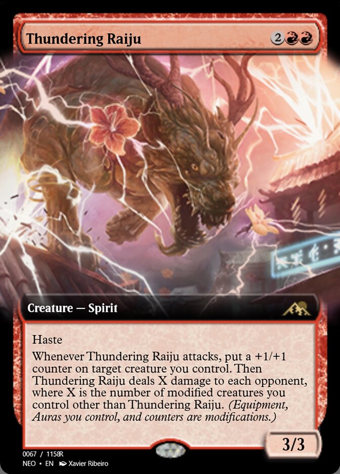Thundering Raiju — Magic Online Promos (PRM) #97997