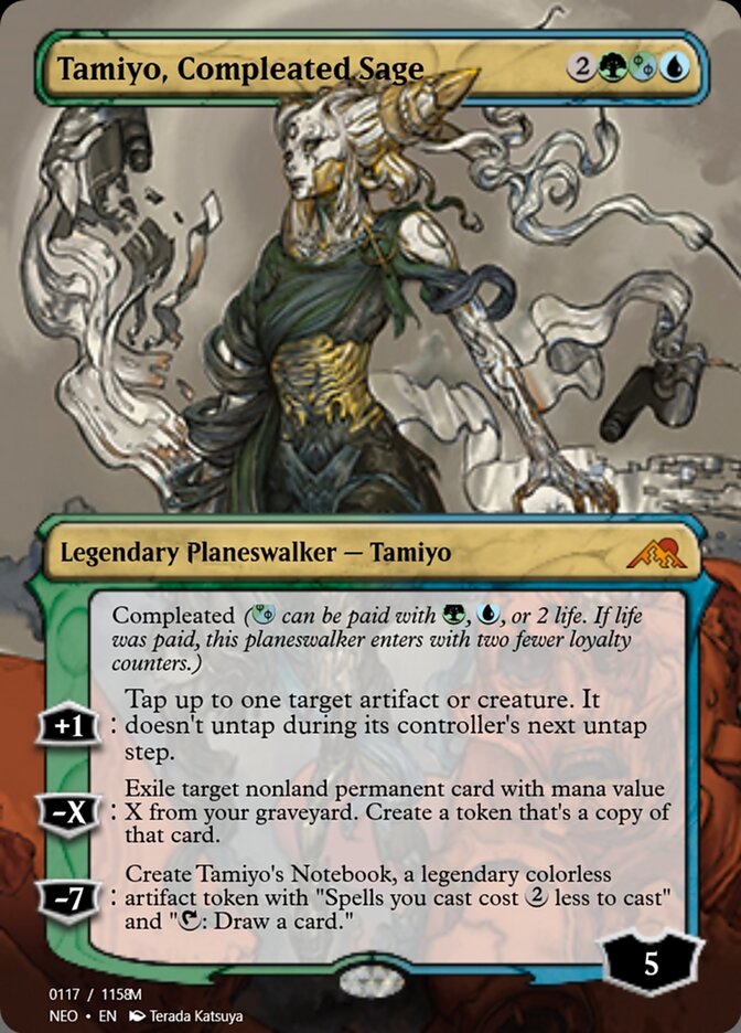 Tamiyo, Compleated Sage — Magic Online Promos (PRM) #98097