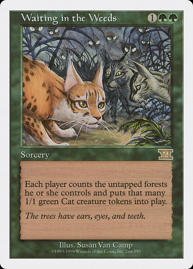 Waiting in the Weeds — Classic Sixth Edition (6ED) #266