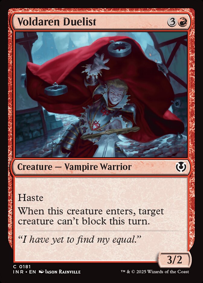 Voldaren Duelist — Innistrad Remastered (INR) #181