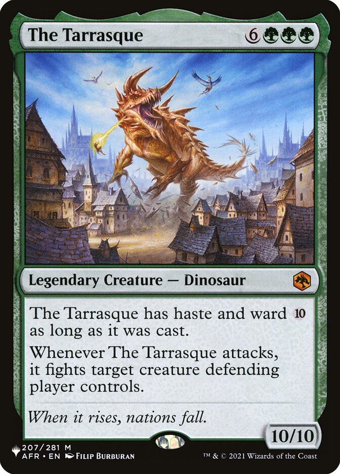 The Tarrasque — The List (PLST) #AFR-207