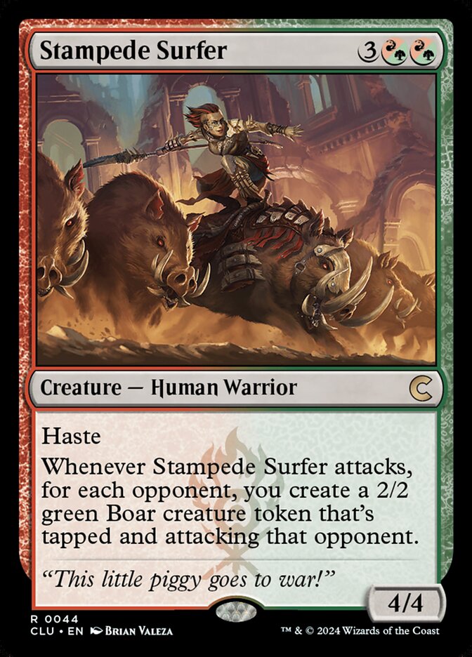 Stampede Surfer — Ravnica: Clue Edition (CLU) #44