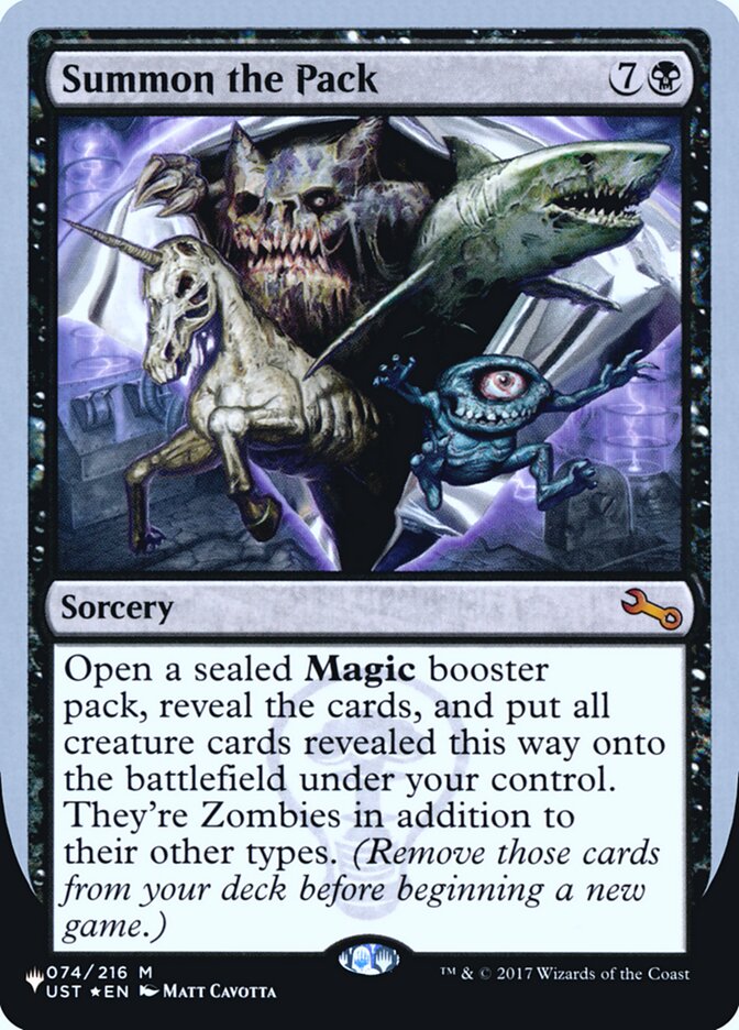 Summon the Pack — The List (Unfinity Foil Edition) (ULST) #25