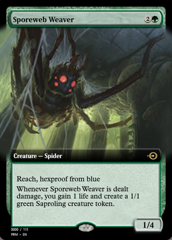 Sporeweb Weaver — Magic Online Promos (PRM) #81986
