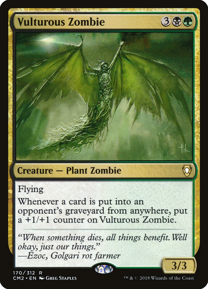 Vulturous Zombie — Commander Anthology Volume II (CM2) #170