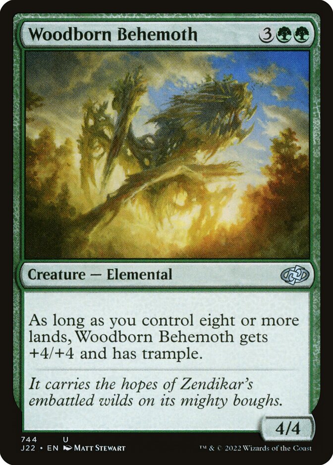 Woodborn Behemoth — Jumpstart 2022 (J22) #744