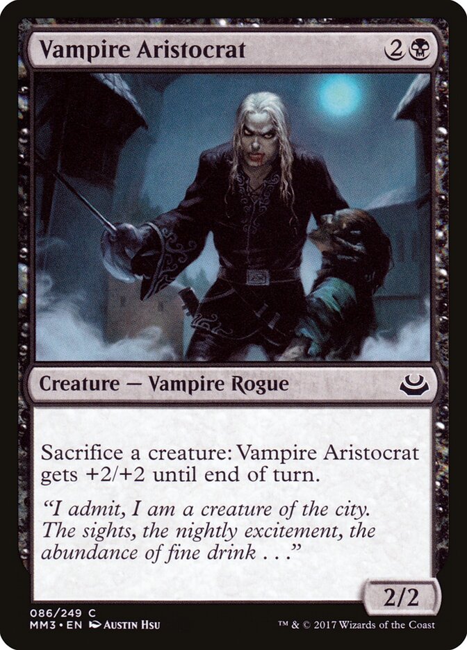Vampire Aristocrat — Modern Masters 2017 (MM3) #86