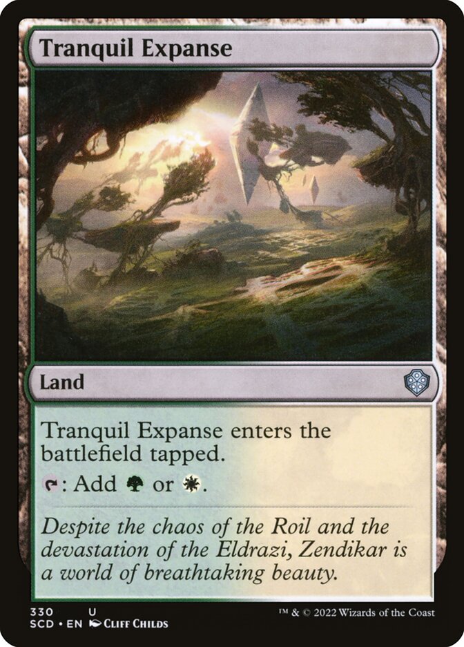 Tranquil Expanse — Starter Commander Decks (SCD) #330