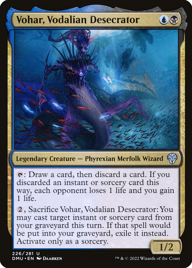 Vohar, Vodalian Desecrator — Dominaria United (DMU) #226