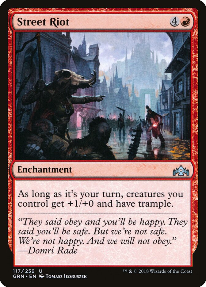 Street Riot — Guilds of Ravnica (GRN) #117