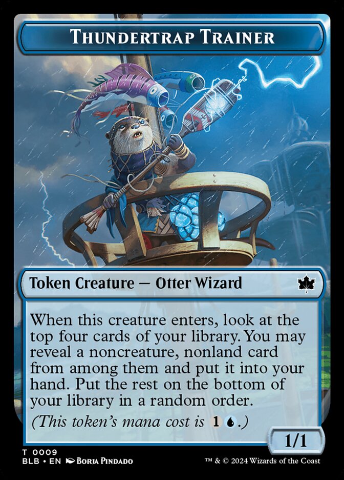 Thundertrap Trainer — Bloomburrow Tokens (TBLB) #9