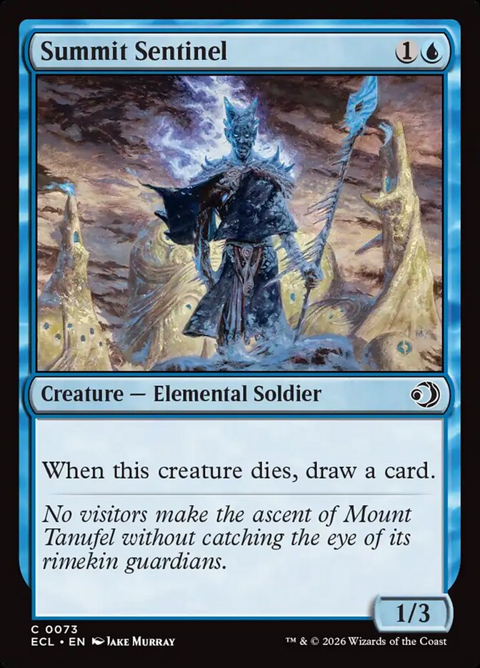 Summit Sentinel — Lorwyn Eclipsed (ECL) #73