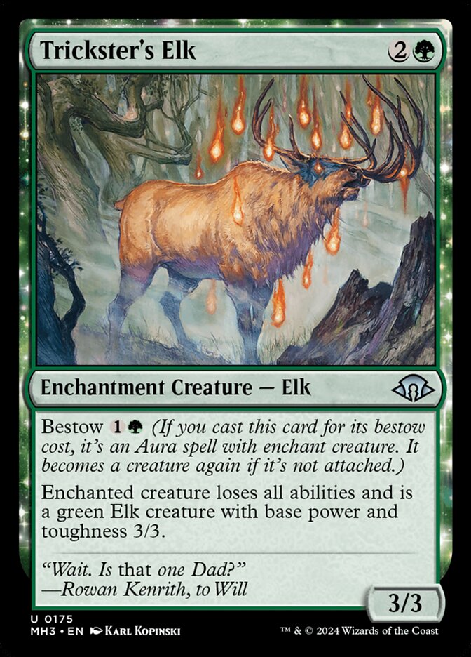Trickster's Elk — Modern Horizons 3 (MH3) #175