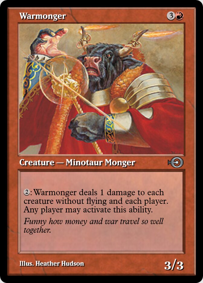 Warmonger — Magic Online Promos (PRM) #36152