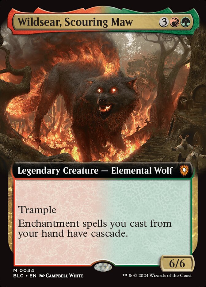 Wildsear, Scouring Maw — Bloomburrow Commander (BLC) #44
