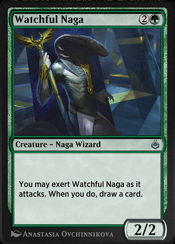 Watchful Naga — Amonkhet Remastered (AKR) #225