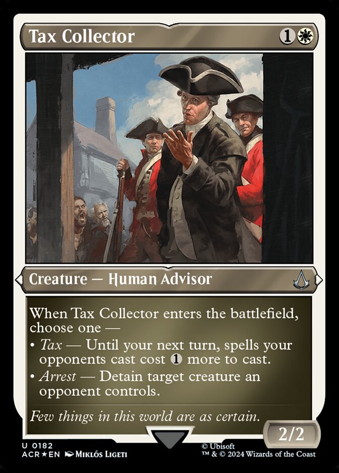 Tax Collector — Assassin's Creed (ACR) #182