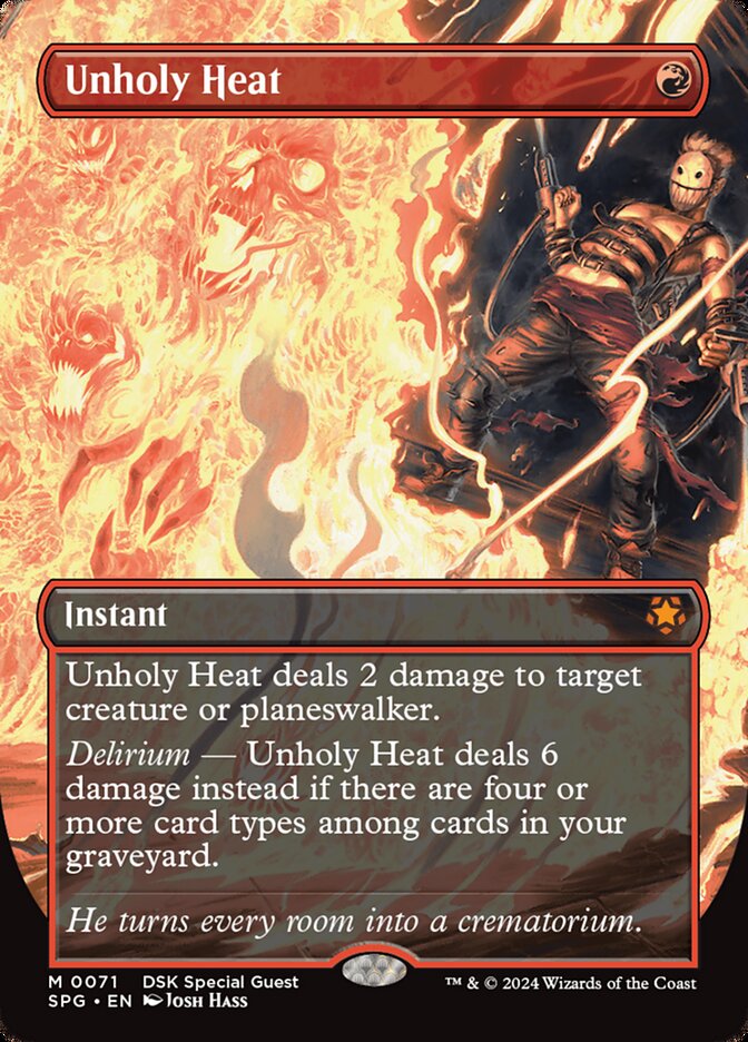 Unholy Heat — Special Guests (SPG) #71