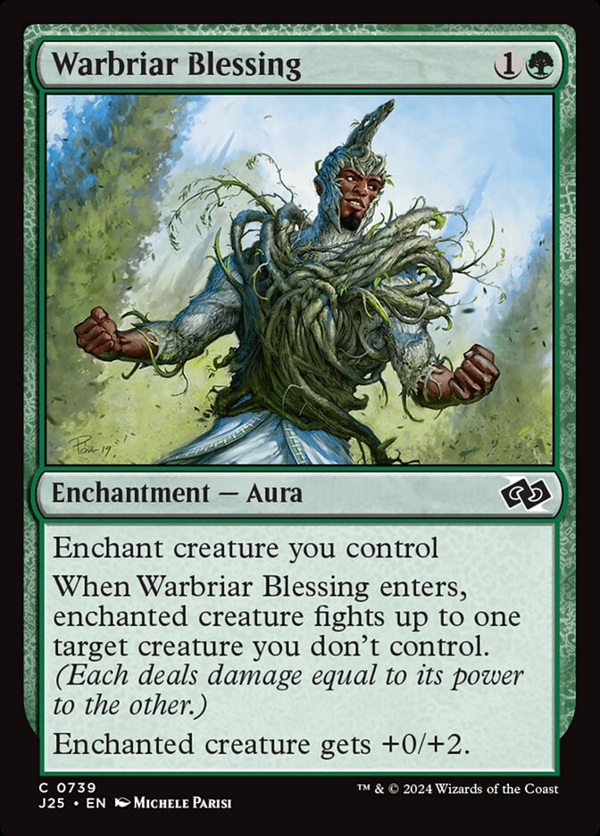 Warbriar Blessing — Foundations Jumpstart (J25) #739