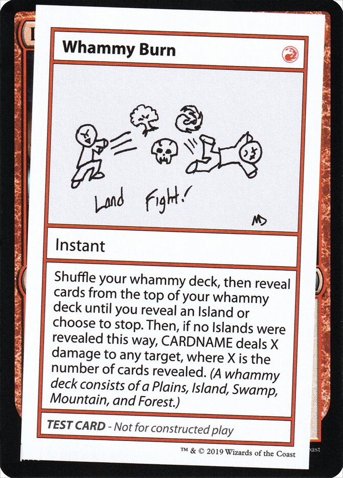 Whammy Burn — Mystery Booster Playtest Cards 2021 (CMB2) #70