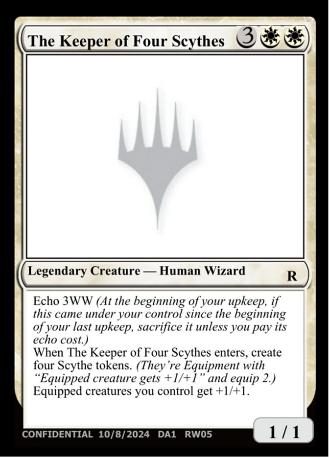 The Keeper of Four Scythes — Unknown Event (UNK) #RW05d