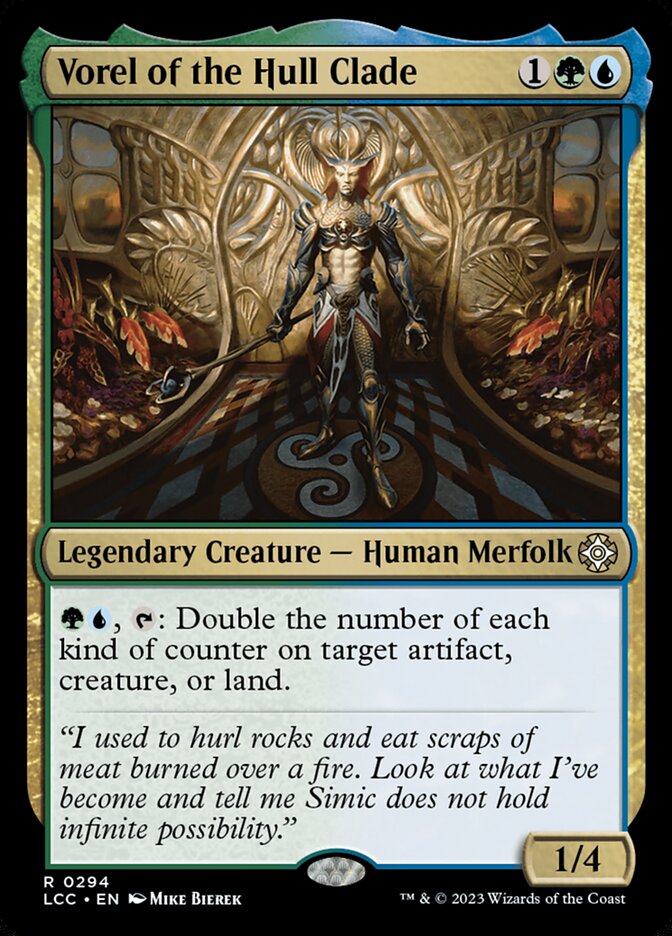 Vorel of the Hull Clade — The Lost Caverns of Ixalan Commander (LCC) #294