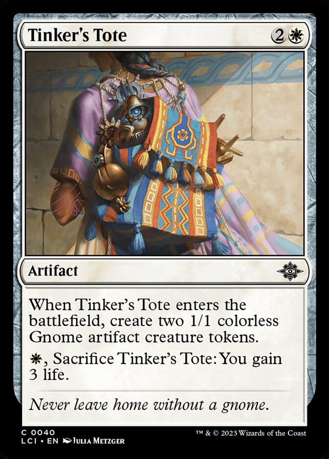 Tinker's Tote — The Lost Caverns of Ixalan (LCI) #40