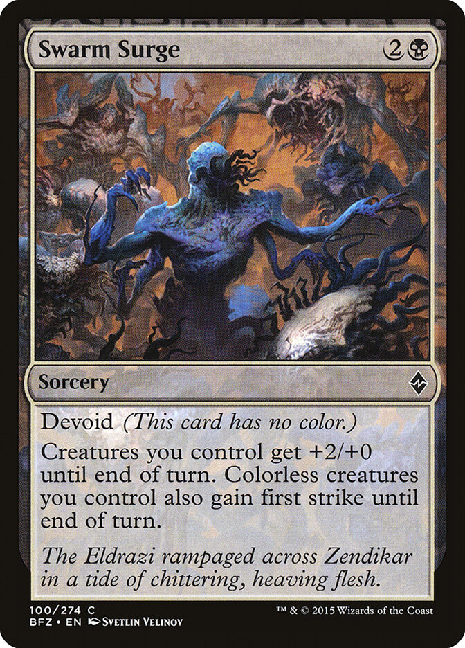 Swarm Surge — Battle for Zendikar (BFZ) #100