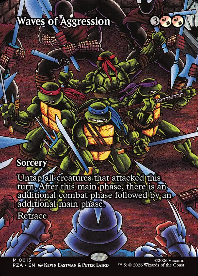 Waves of Aggression — Teenage Mutant Ninja Turtles Source Material (PZA) #13