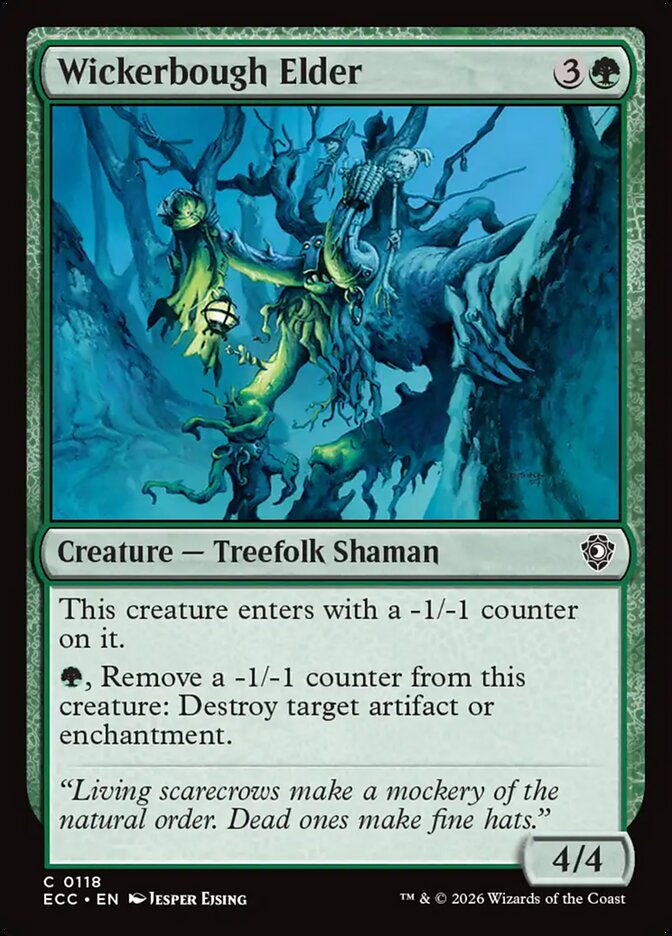 Wickerbough Elder — Lorwyn Eclipsed Commander (ECC) #118