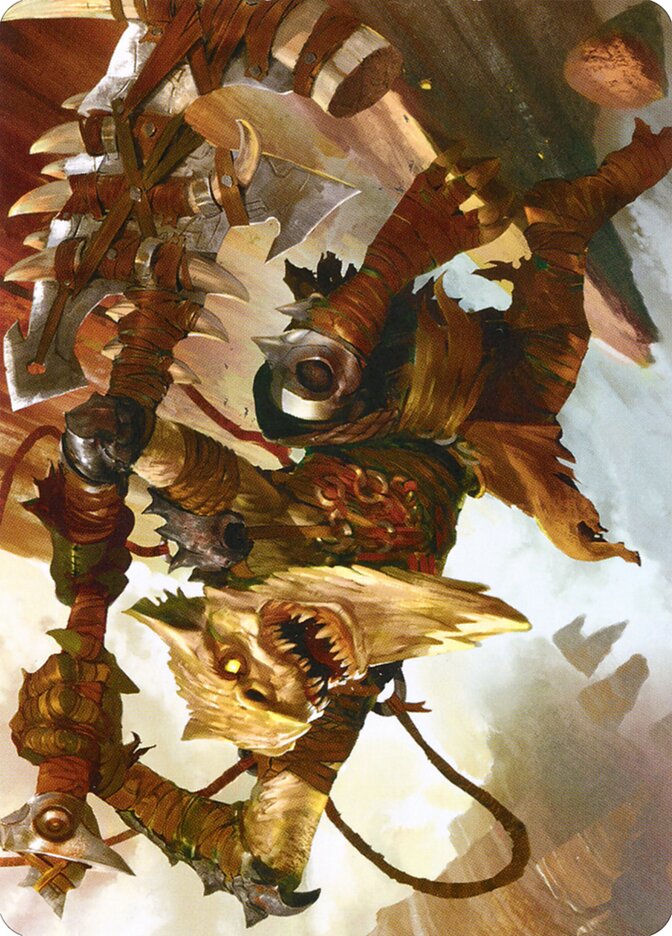 Teeterpeak Ambusher // Teeterpeak Ambusher — Zendikar Rising Art Series (AZNR) #67