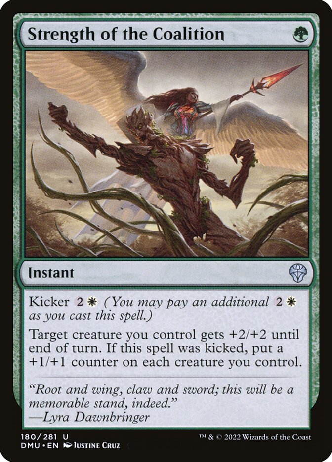 Strength of the Coalition — Dominaria United (DMU) #180