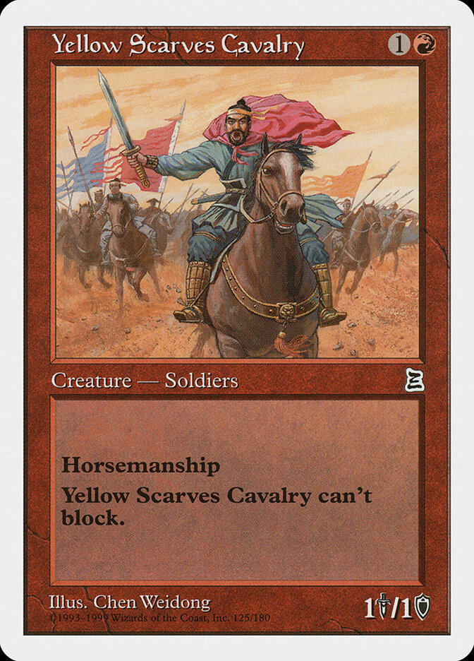 Yellow Scarves Cavalry — Portal Three Kingdoms (PTK) #125