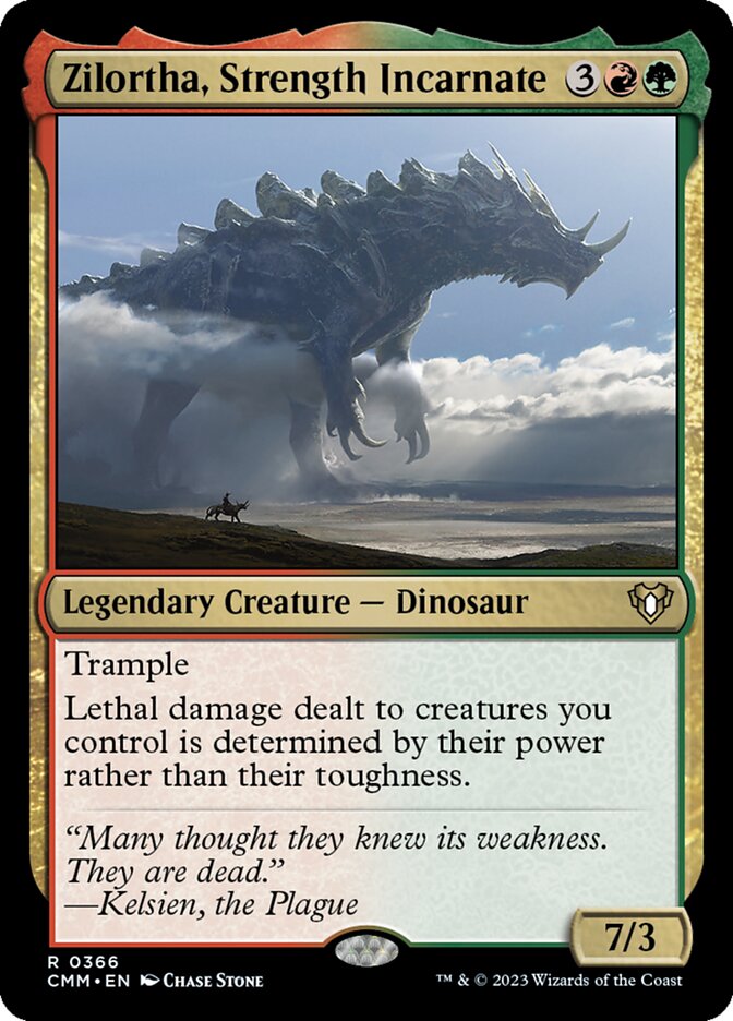 Zilortha, Strength Incarnate — Commander Masters (CMM) #366