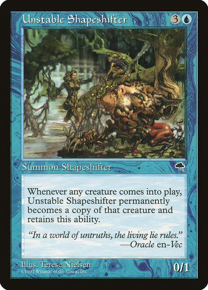 Unstable Shapeshifter — Tempest (TMP) #100