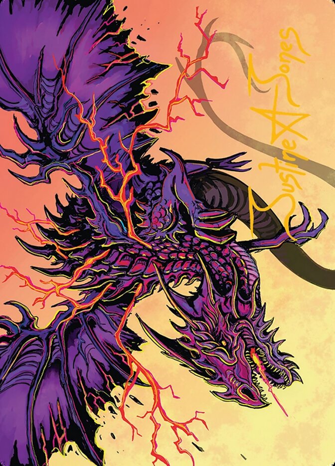 Stormshriek Feral // Stormshriek Feral — Tarkir: Dragonstorm Art Series (ATDM) #35