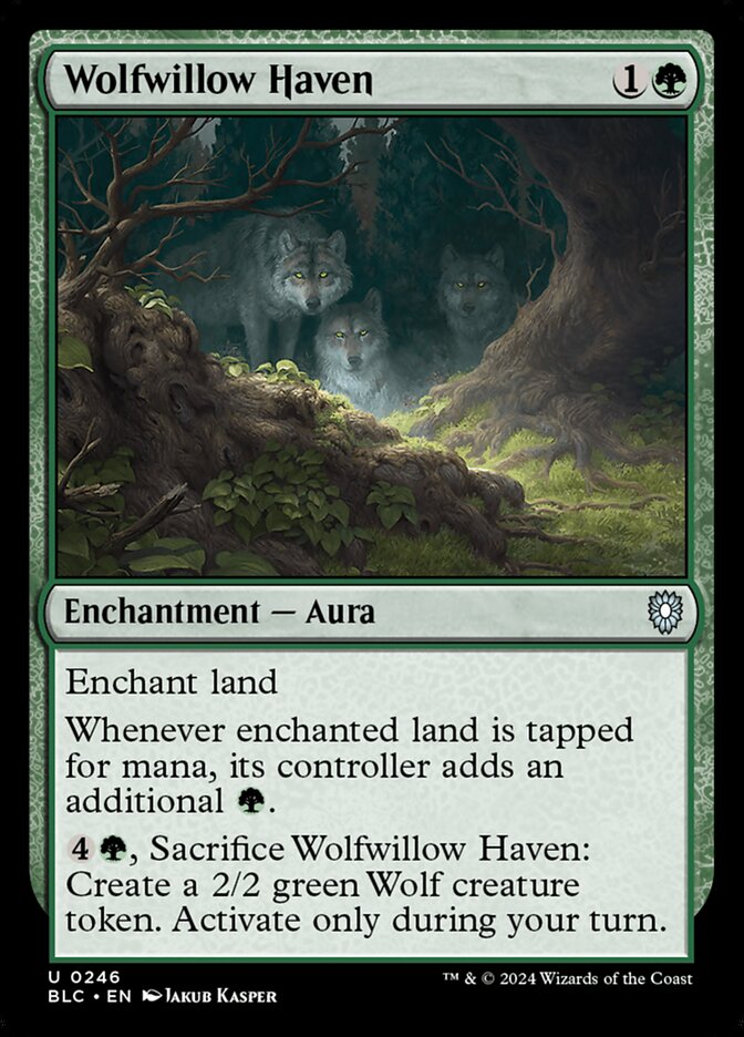 Wolfwillow Haven — Bloomburrow Commander (BLC) #246
