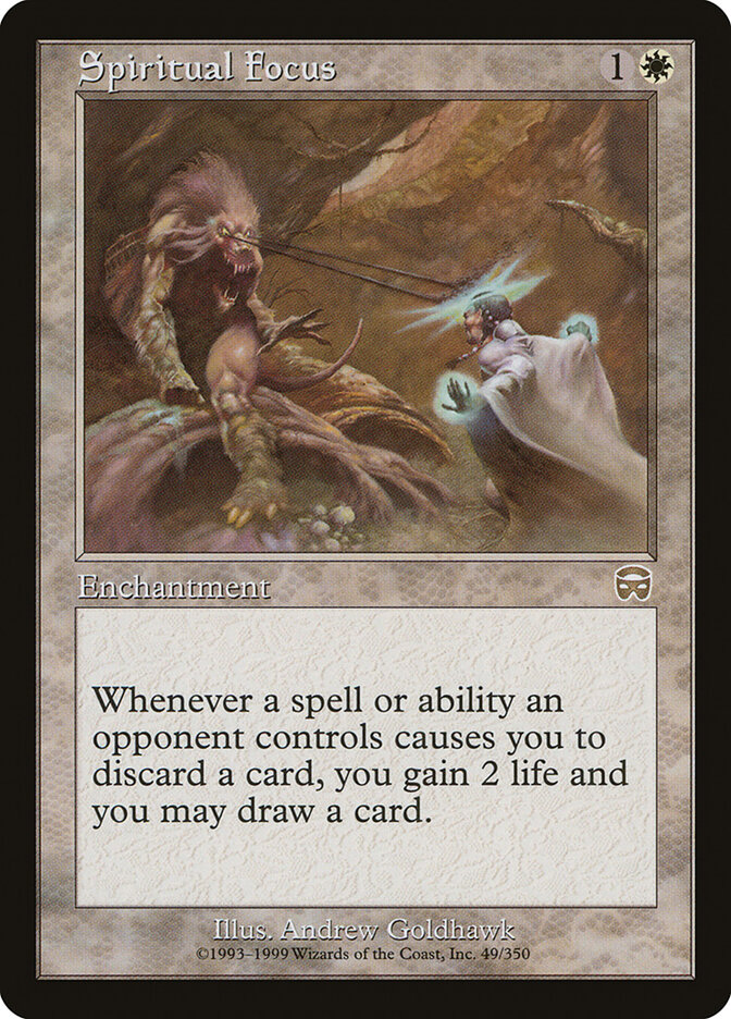 Spiritual Focus — Mercadian Masques (MMQ) #49