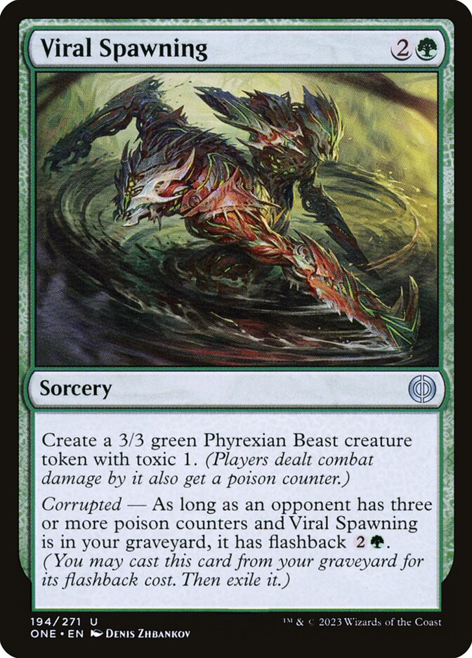Viral Spawning — Phyrexia: All Will Be One (ONE) #194