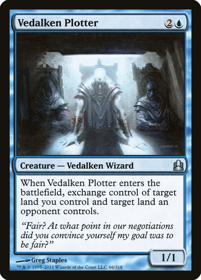 Vedalken Plotter — Commander 2011 (CMD) #66