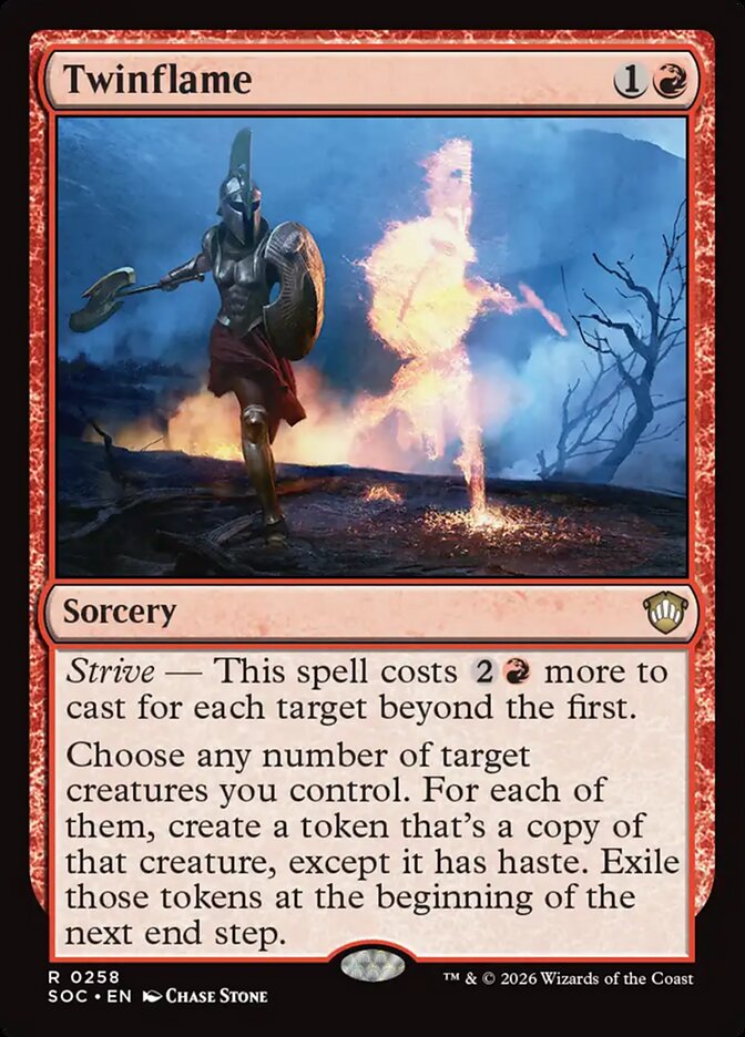 Twinflame — Secrets of Strixhaven Commander (SOC) #258