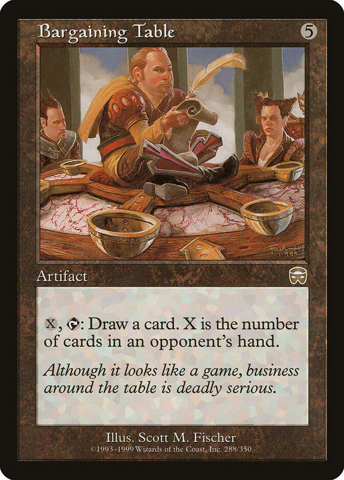 Bargaining Table — Mercadian Masques (MMQ) #288