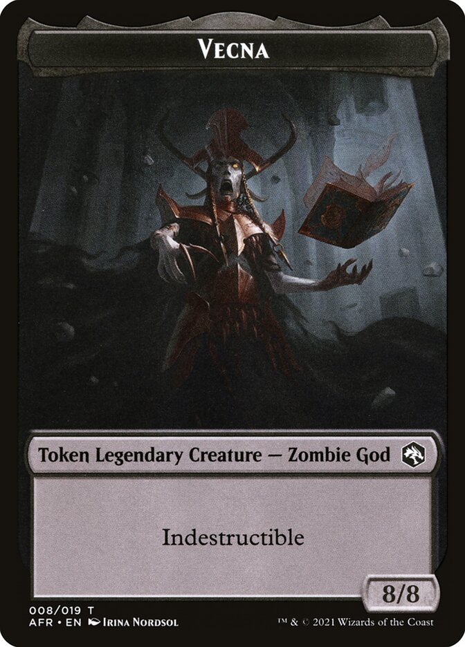 Vecna — Adventures in the Forgotten Realms Tokens (TAFR) #8