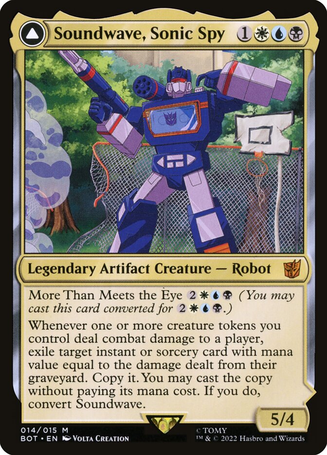 Soundwave, Sonic Spy // Soundwave, Superior Captain — Transformers (BOT) #14