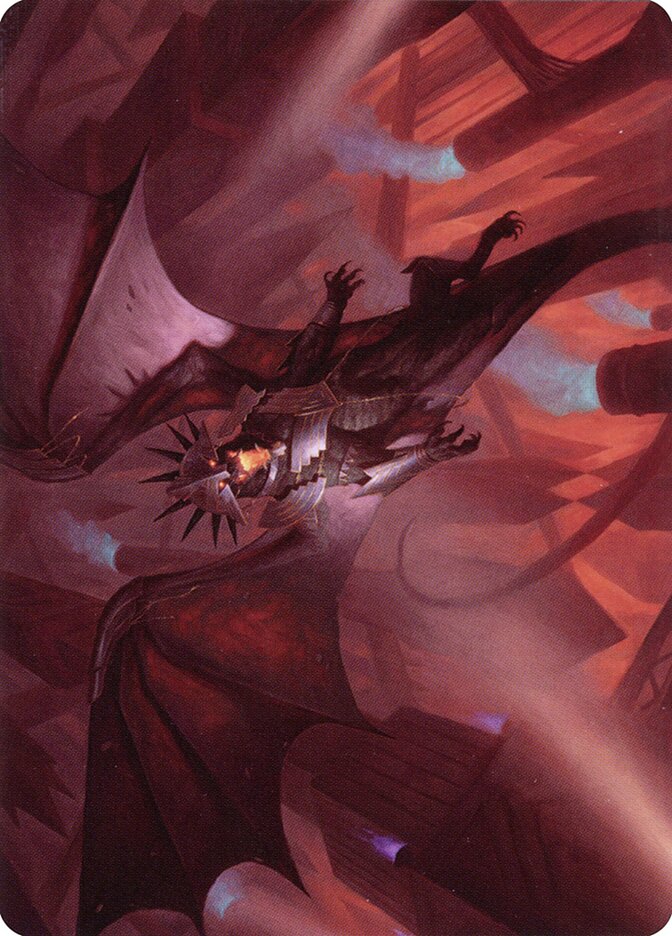 Ziatora, the Incinerator // Ziatora, the Incinerator — New Capenna Art Series (ASNC) #33