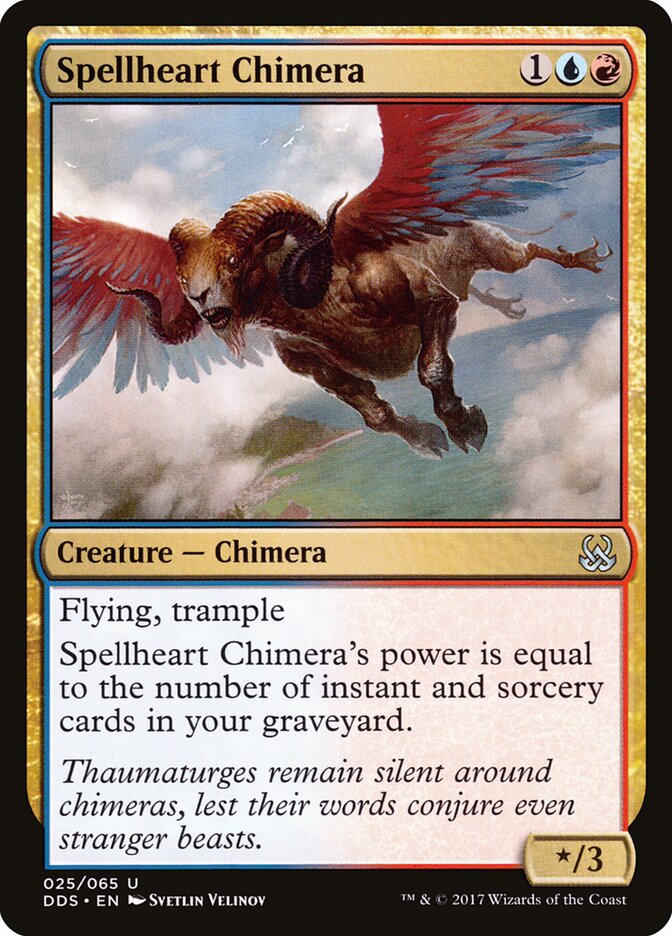 Spellheart Chimera — Duel Decks: Mind vs. Might (DDS) #25