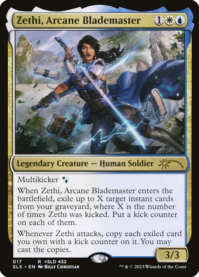 Zethi, Arcane Blademaster — Universes Within (SLX) #17