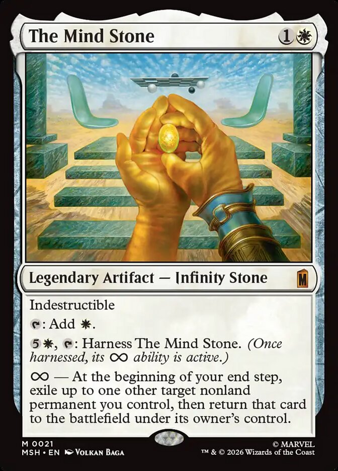 The Mind Stone — Marvel Super Heroes (MSH) #21