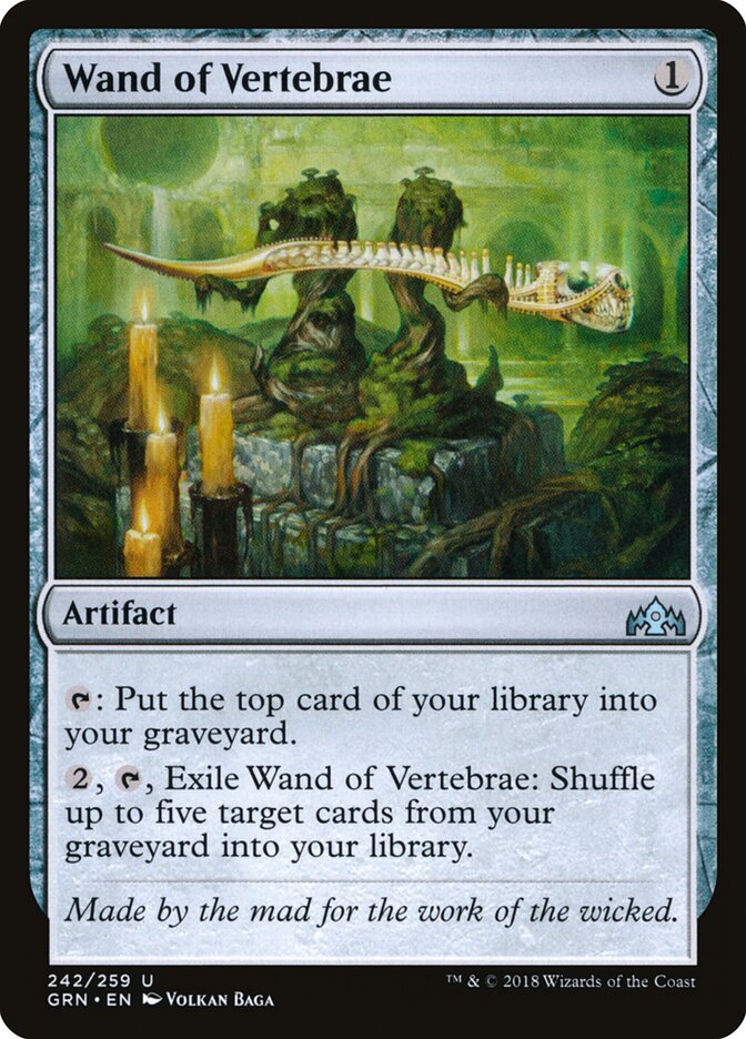 Wand of Vertebrae — Guilds of Ravnica (GRN) #242