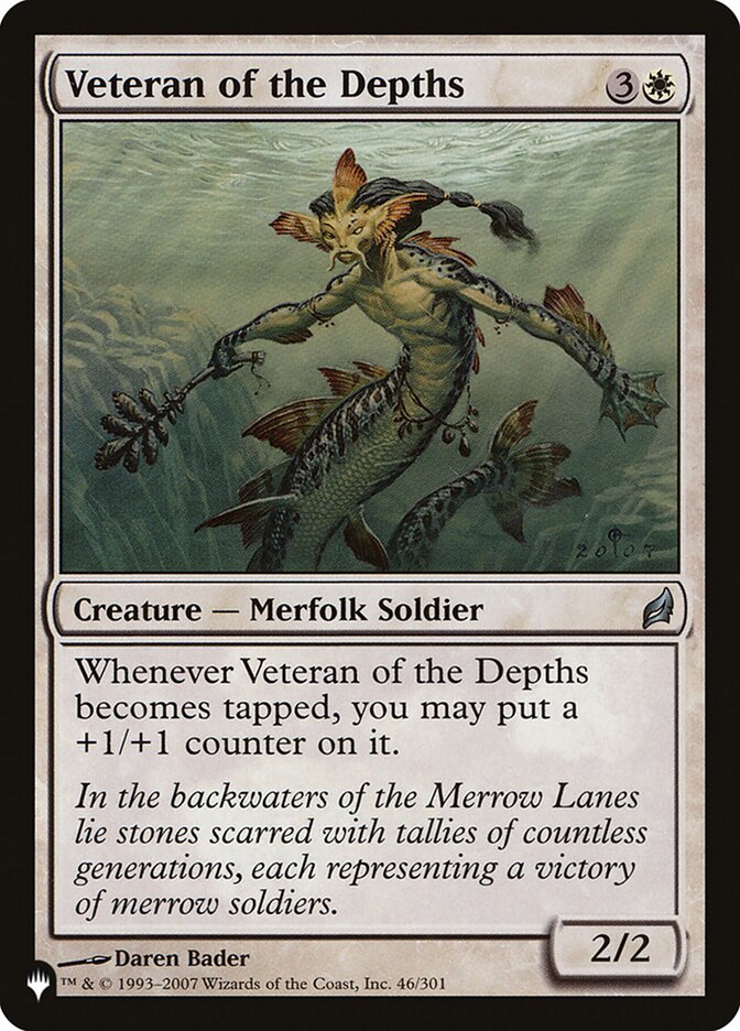 Veteran of the Depths — The List (PLST) #LRW-46